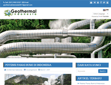 Tablet Screenshot of geothermalindonesia.com